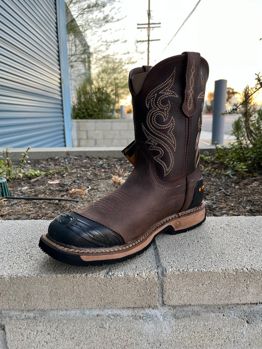 Men’s Cebu Rodeo Square Toe “TUCSON” Pull On Soft Toe Work Boot