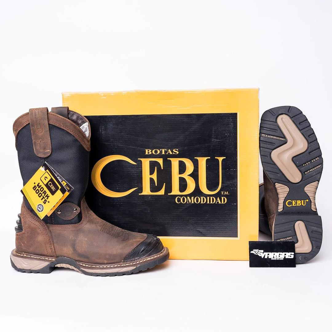 Men’s Cebu “THUNDER 300” Guard Pull Up 10” Steel Toe Work Boot