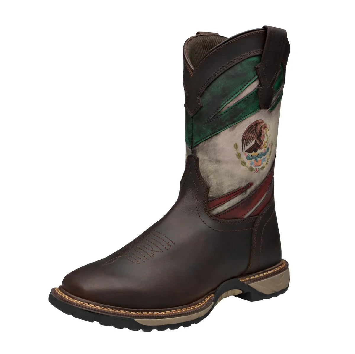 Men’s Cebu Rodeo “Mexican Heritage” Farmer Slip On Steel Toe Work Boot