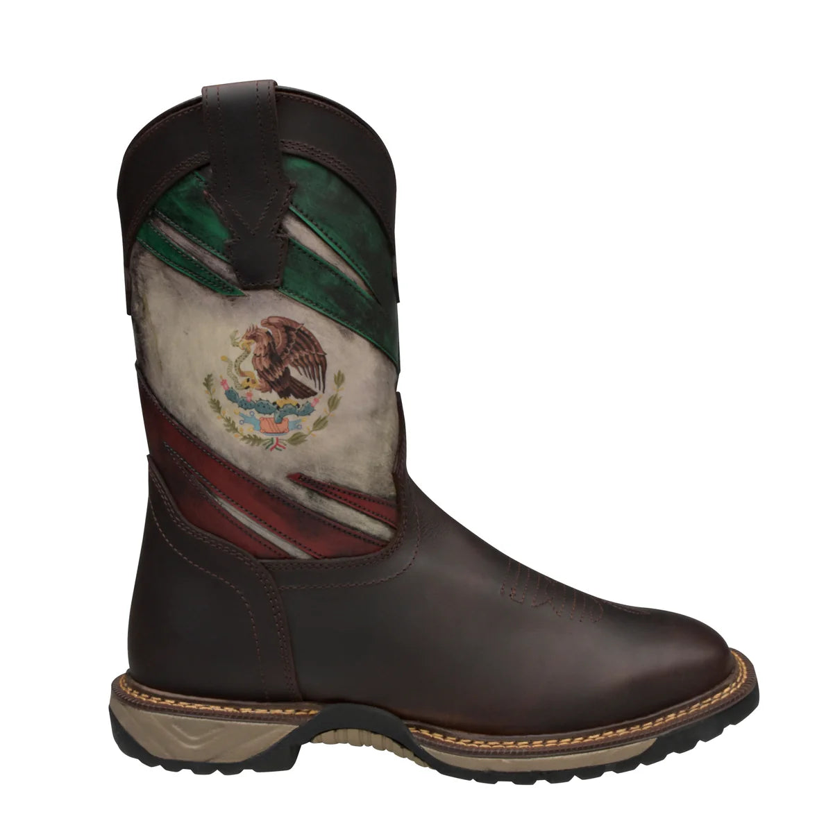 Men’s Cebu Rodeo “Mexican Heritage” Farmer Slip On Steel Toe Work Boot